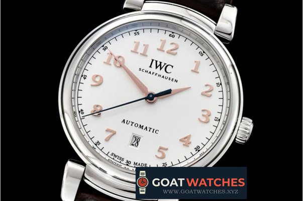 IWC - Da Vinci IW356602 SS/LE White TWF Asia 2892