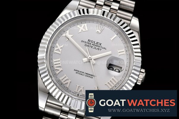 Rolex - DJ2 41mm Jub Flt SS/SS P-Wht/Rmn BPF Asia 3235 Mod