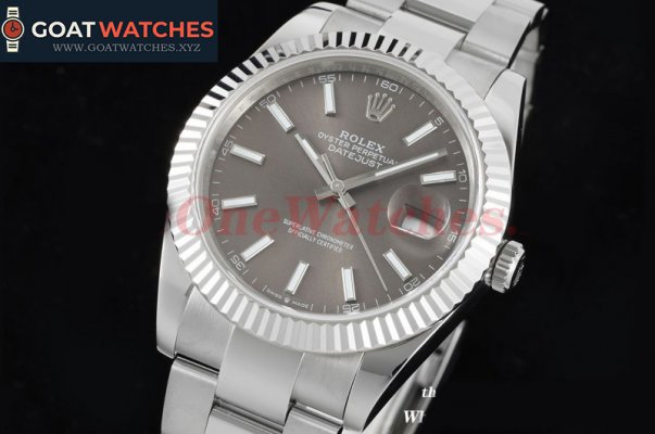 Rolex - Datejust 126334 41mm Oyster 904L Grey SS/SS GMF VR3235