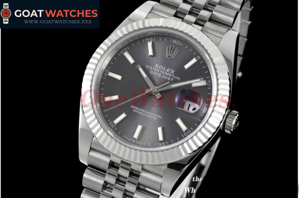 Rolex - Datejust 126334 41mm Jubilee 904L Grey SS/SS JVS VS3235