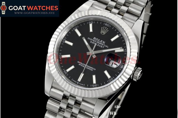 Rolex - Datejust 126334 41mm Jubilee 904L Black SS/SS JVS VS3235