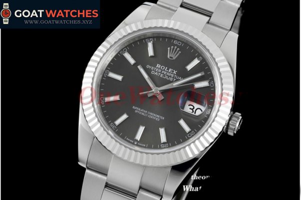 Rolex - Datejust 126334 41mm Oyster 904L Grey SS/SS WF VR3235