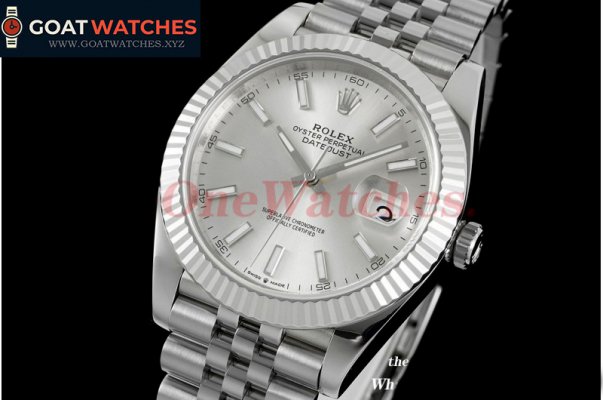 Rolex - Datejust 126334 41mm Jubilee 904L Silver SS/SS WF VR3235