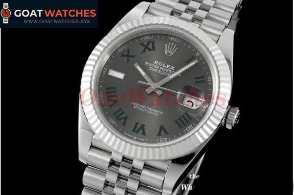 Rolex - Datejust 126334 41mm Jubilee 904L Grey/Rmn SS/SS WF VR3235