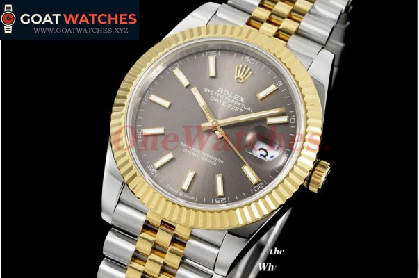 Rolex - Datejust 126334 41MM Jub 904L Grey/Stk YG/SS GMF VR3235