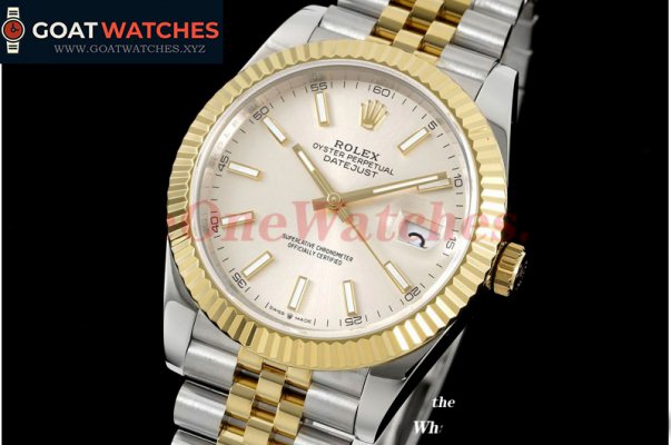 Rolex - Datejust 126334 41MM Jub 904L Silver/Stk YG/SS GMF VR3235