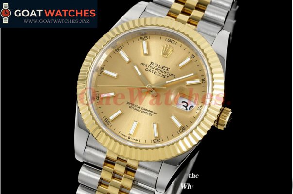 Rolex - Datejust 126334 41MM Jub 904L Gold/Stk YG/SS GMF VR3235