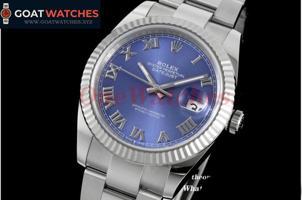 Rolex - Datejust 126334 41MM Blue/Roman 904L Oyster Bracelet Clean S3235