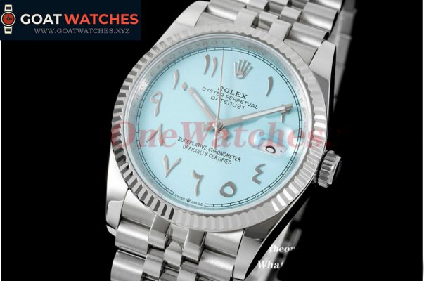 Rolex - Datejust 36mm Tiffany Blue Dial SS/SS Jubilee 904L DIW A3235