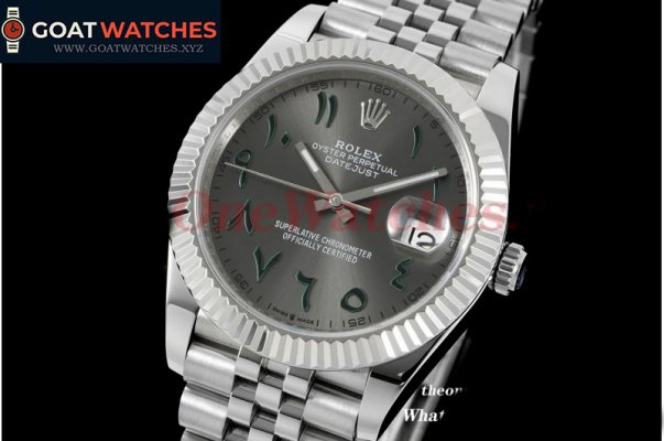 Rolex - Datejust 41mm Grey Dial SS/SS Jubilee 904L DIW A3235