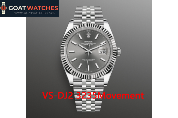 Rolex - Datejust 41mm Jub Flt 904L SS/SS Grey/Stk VSF VS3235