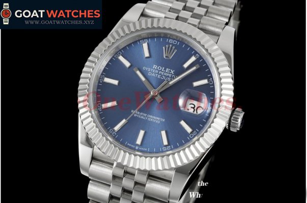 Rolex - Datejust 41mm Blue/Stk SS/SS Jubilee 904L DIW A3235