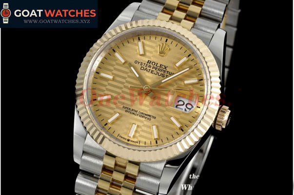 Rolex - Datejust 126233 36MM Jub 904L Gold/Stk YG/SS Wrapped GMF VR3235