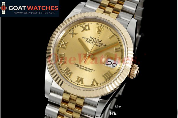 Rolex - Datejust 126233 36MM Jub 904L Gold/Rmn YG/SS Wrapped GMF VR3235