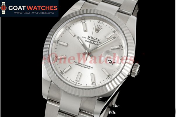 Rolex - Datejust 126334 41mm Oyster 904L SS/SS Sliver/Stk Clean S3235