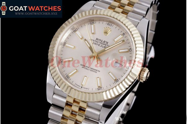 Rolex - Datejust 126231 36MM Jub 904L Sliver/Stk SS/RG Wrapped GMF VR3235