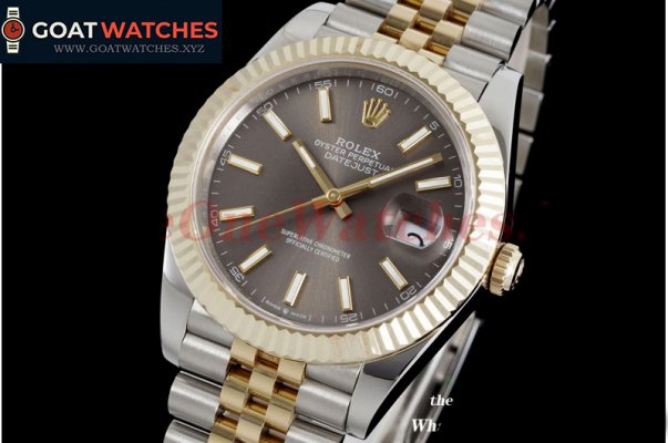 Rolex - Datejust 126231 36MM Jub 904L Grey/Stk SS/RG Wrapped GMF VR3235