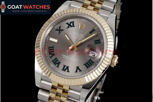 Rolex - Datejust 126231 36MM Jub 904L Grey/Rmn SS/RG Wrapped GMF A2824