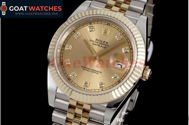 Rolex - Datejust 126231 36MM Jub 904L Gold/Dia SS/RG Wrapped GMF A2824