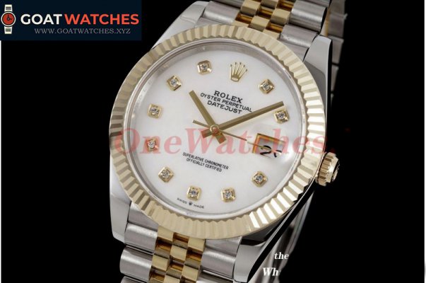 Rolex - Datejust 126231 36MM Jub 904L Mop/Dia SS/RG Wrapped GMF A2824