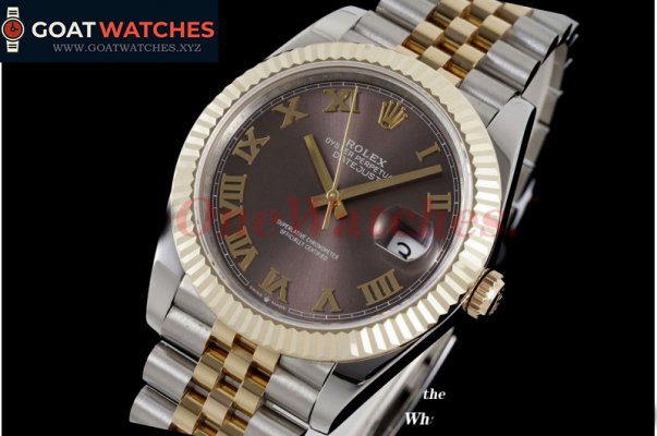 Rolex - Datejust 126231 36MM Jub 904L Brown/Rmn SS/RG Wrapped GMF A2824