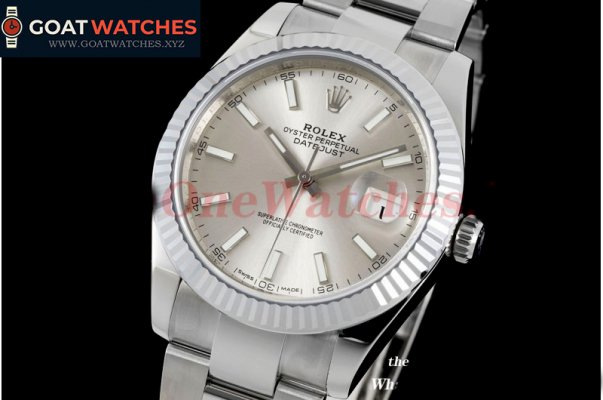 Rolex - Datejust 41mm Oyster Flt 904L SS/SS Sliver/Stk VSF VS3235