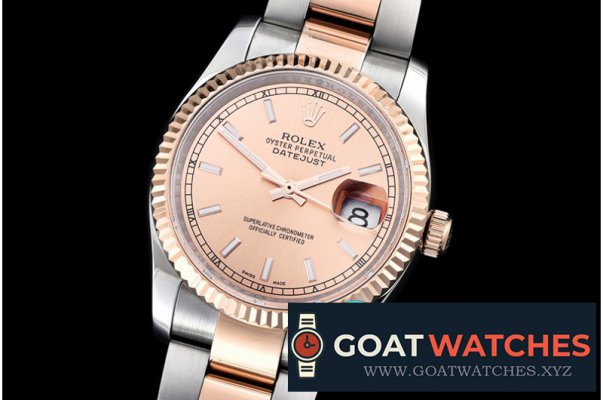 ROLEX - DATEJUST - LADY 31mm RG/SS Rose Gold BP Asia 2836