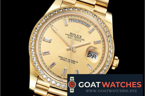 Rolex - DD40 228206 Diam YG/YG Wrap Gold Diam BP Swiss 2836