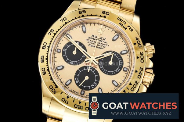 Rolex - Daytona 116508LN YG/YG Gold 904L Noob V3 A4130 Mod