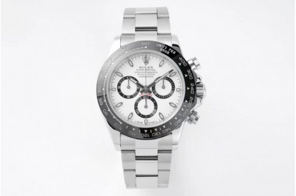 Rolex - Daytona 116500 904L CER/SS/SS White/Stk YTF Asia 7750