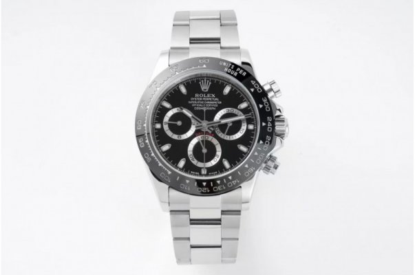 Rolex - Daytona 116500 904L CER/SS/SS Black/Stk YTF Asia 7750