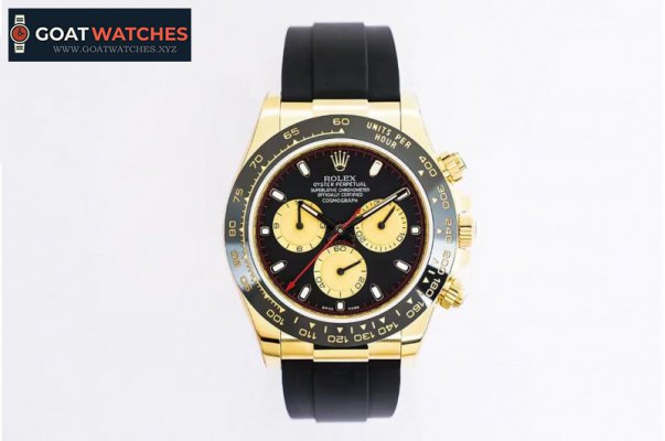 Rolex - Daytona 116518 Black/Gold/Stick 904L YG/RU 40mm EWF 7750