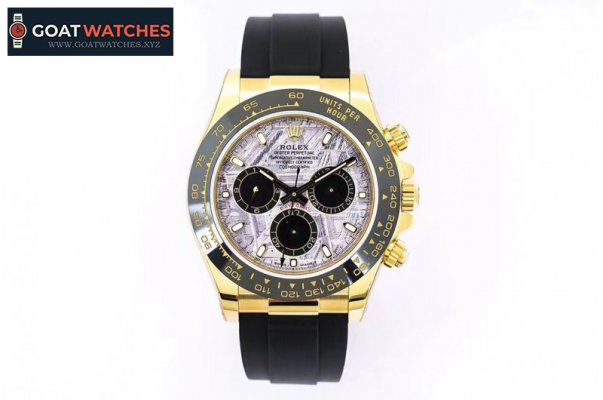 Rolex - Daytona 116518 Met/Stk 904L YG/RU 40mm EWF 7750