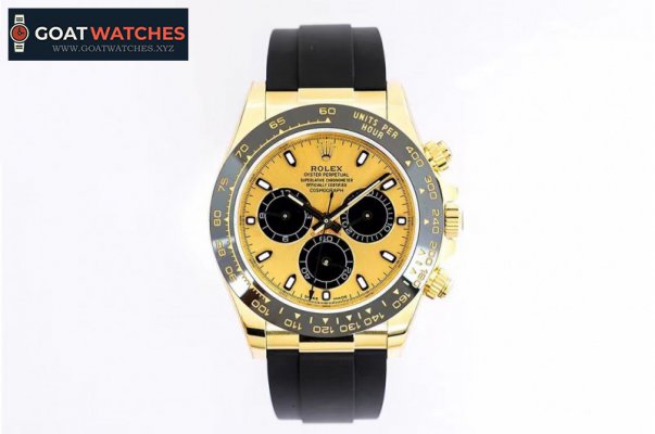 Rolex - Daytona 116518 904 YG/RU Gold/Blk/Stk EWF A7750