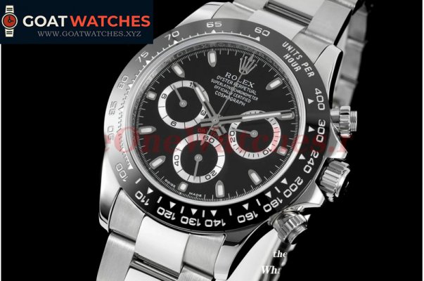 ROLEX - Daytona 116500 CER/SS Black 904L ALF Asia 7750