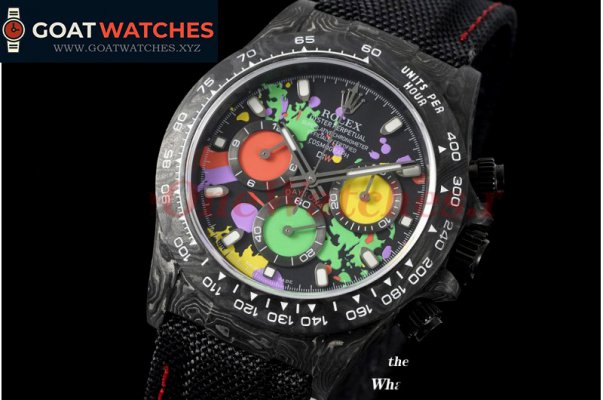 ROLEX - Daytona DIW Carbon/Colorful Graffiti Dial FC/NY 40mm SA4130