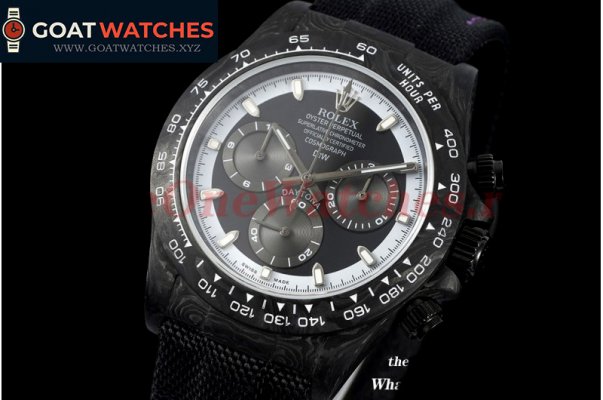 ROLEX - Daytona DIW Carbon Blk/Wht FC/NY 40mm SA4130