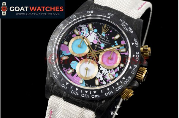 ROLEX - Daytona DIW Carbon Pink Graffiti Dial FC/NY 40mm SA4130