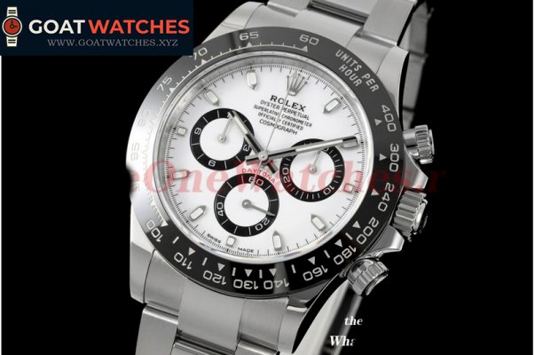 Rolex - Daytona 116500 SS/SS White Dial 904L BTF SA4130