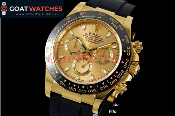 Rolex - Daytona 116518 YG/RU Gold Dial 904L BTF SA4130