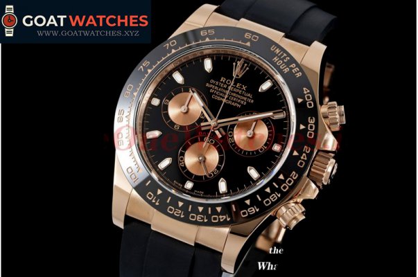 Rolex - Daytona 116515 RG/RU Black Dial 904L BTF SA4130