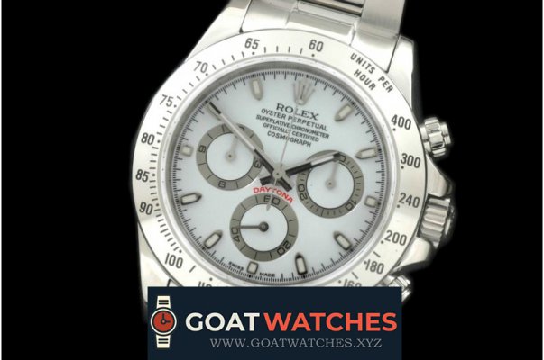 Rolex - Daytona 116520 SS/SS White Stk