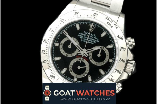 Rolex - Daytona 116520 SS/SS Black Stk