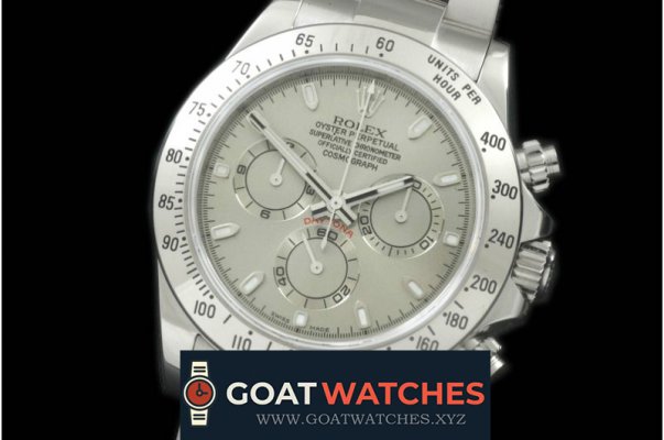 Rolex - Daytona 116506 SS/SS Grey Stk A-7750 [email protected]