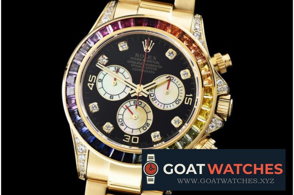 Rolex - Daytona YG/YG Black Dia BP Ult A-7750 Mod 4130