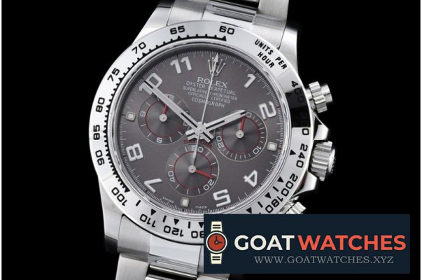 Rolex - Daytona SS/SS Grey Num BP Ult A-7750 Mod 4130