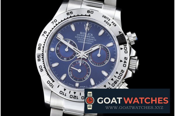 Rolex - Daytona SS/SS Blue Stick BP Ult A-7750 Mod 4130