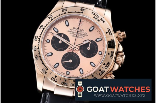 Rolex - Daytona RG/LE Cer Brown Num BP Ult A-7750 Mod 4130