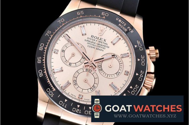 Rolex - Daytona Cer RG/RU Rose Gold Diam BP Ult A7750 Mod