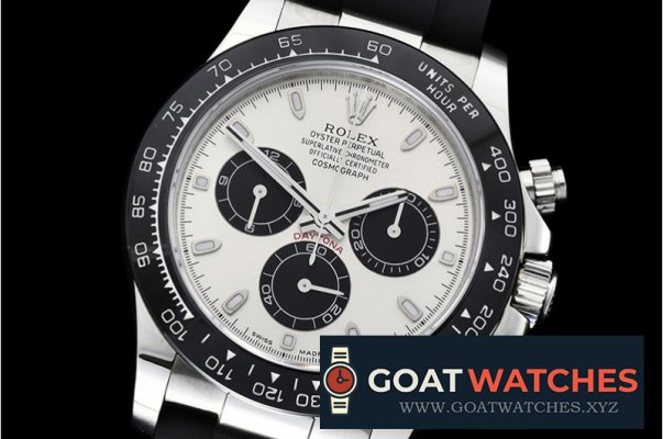 Rolex - Daytona Cer SS/RU White Stk BP Ult A7750 Mod4130